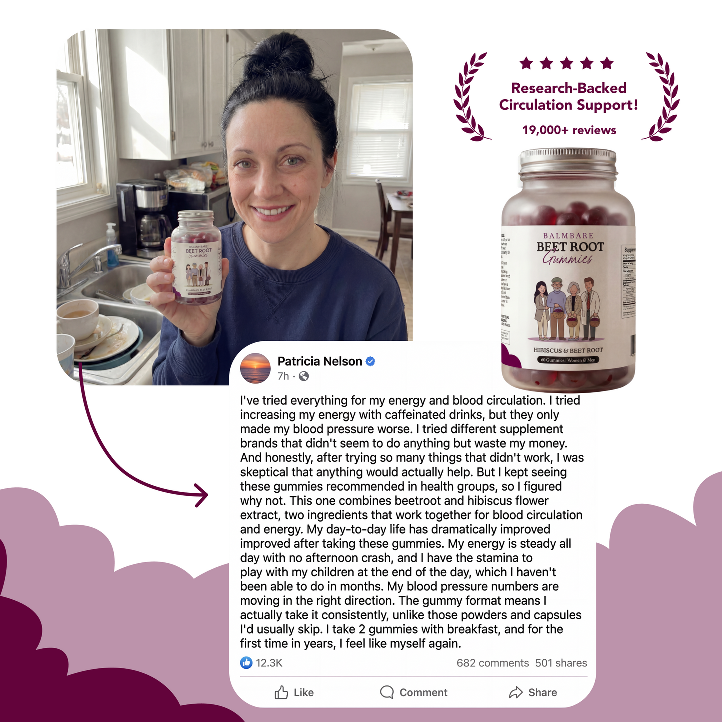 Advanced Heart and Circulation Vitality Gummies