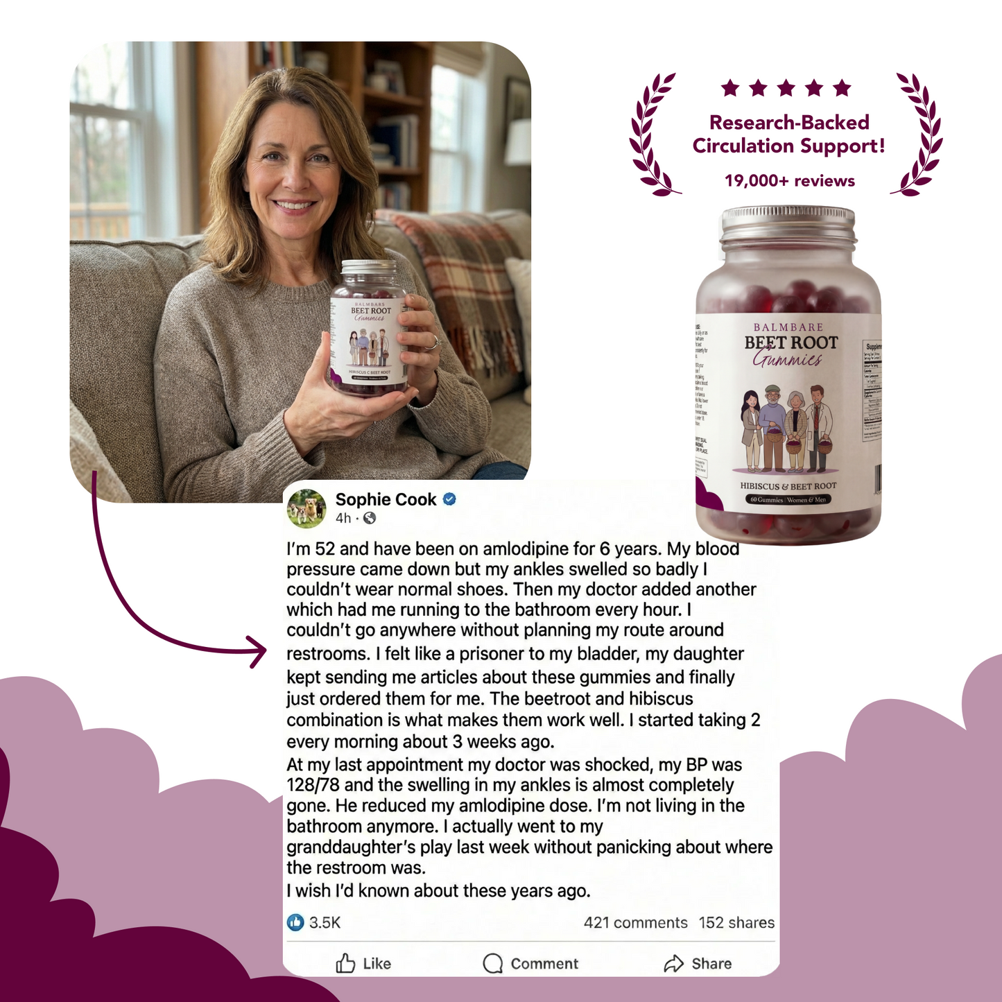 Advanced Heart and Circulation Vitality Gummies