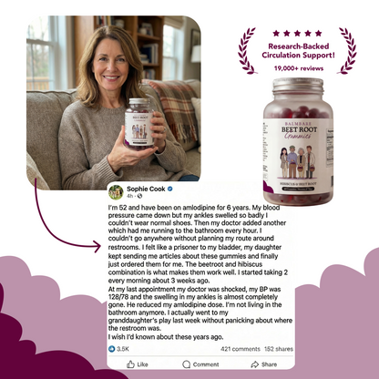 Advanced Heart and Circulation Vitality Gummies